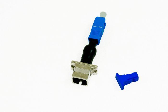 FIB SC Adapter Male to Female Singlemode SC Adapter 9/125um